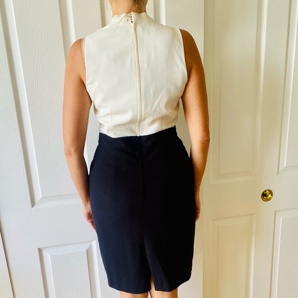 Black and white cocktail dress - Picture 3 of 4